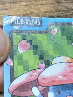 Pokemon Carddass Card Vileplume File No.45 Bandai Pocket Monsters 1997 Japan - Image 5