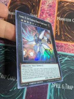 Yu-Gi-Oh! Number 38: Hope Harbinger Dragon Titanic Galaxy CYHO-ENSE2 Limited d4/ - Image 2