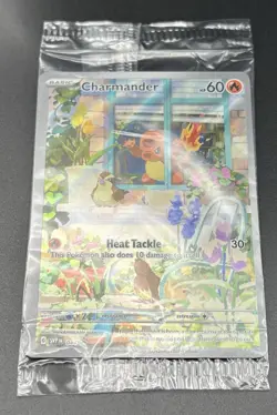 Pokemon TCG Charmander Obsidian Flames ETB Black Star Promo Card #44 Sealed 🔥🔥 - Image 3