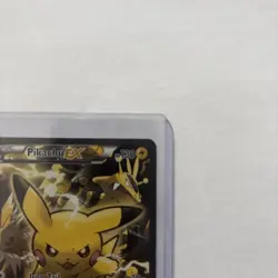Pikachu EX XY124 Full Art Holo Black Star Promo Card 2016 - Image 5