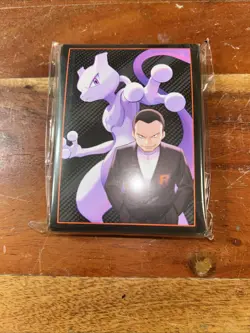 Destined Rivals Mewtwo ETB Pokemon Card Sleeves 65 Ct New Sealed - Image 1