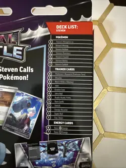 Pokemon TCG: Rival Battle Deck Steven (60 Cards) - Image 4