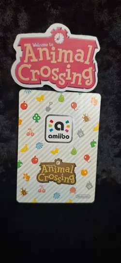 Animal Crossing Nintendo Amiibo Card Drift #189 Regular Card Stock Authentic - Image 2