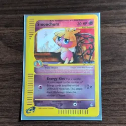 Pokemon Smoochum 061/147 Aquapolis Reverse Holo Uncommon Card 2002 English - Image 1