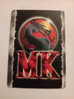 RARE Mortal Kombat Card Game TCG 1996 Sonya Blade Kiss of Death Fatality Card - Image 2