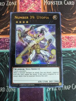 Yu-Gi-Oh! Number 39: Utopia DUPO-EN104 Limited Ultra Rare NM - Image 1