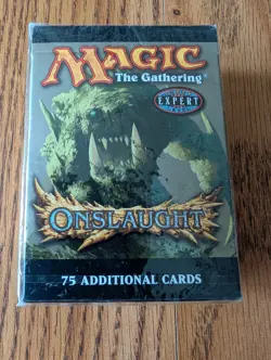 Magic The Gathering ONSLAUGHT (2002) 75 Additional Cards Box SEALED - Image 1