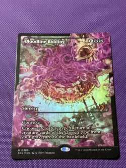 Bloodline Bidding (Showcase) Lorwyn Eclipsed Foil - Image 1