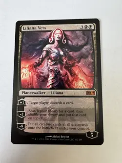 Magic The Gathering Liliana Vess 102/249 (Magic 2011) - Image 1