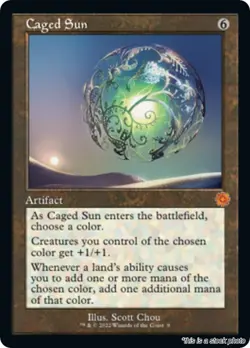 Caged Sun [BRR - 9] - NM TCG MTG - Image 1