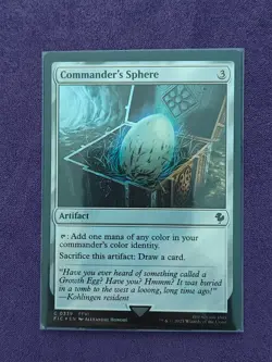 Commander's Sphere (Surge Foil) C Commander: FINAL FANTASY 339 NM - Image 1