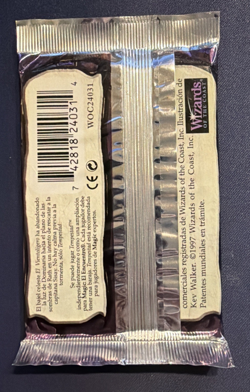 MTG Sealed Tempest Spanish Booster Pack FACTORY SEALED - Image 2