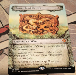 MTG Lorwyn Eclipsed - Chronicle of Victory (Showcase) - ECL - NM - Image 1