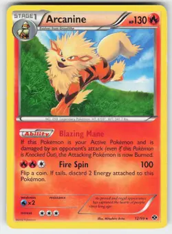 Arcanine 12/99 Rare Next Destinies Pokemon Moderately Played - Image 1
