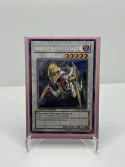 Ally of Justice Catastor HA01-EN026 Secret Rare NM Yugioh - Image 1
