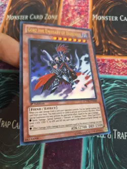 Yugioh Gorz the Emissary of Darkness LCYW-EN044 Ultra Rare 1st Edition Near Mint - Image 2