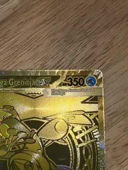Mega Greninja Ex 122/086 Ninja Spinner Pokemon Card Chaos Rising - Image 3