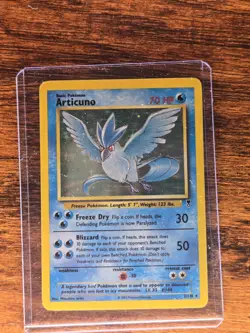 Articuno 2/110 Legendary Collection Holo Pokemon Card - Image 1