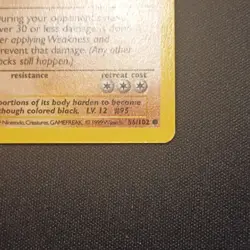 (shadowless) Pokemon Onix Base Set Common Regular 56/102 1999 Wizards Card - Image 5