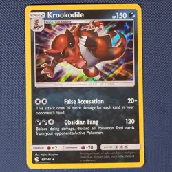 Krookodile 85/149 - Sun & Moon - Rare Holo Pokemon Card - NM - Image 1