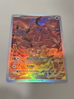 Charmander Evolution Line DIY ACG Pokemon Anime Art Card Custom - Image 2