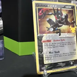 Greninja Gold Star Celebrations Promo SWSH144 2021 Pokemon TCG Sealed Card - Image 3