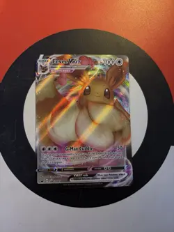 Pokemon Card Eevee VMAX SWSH087 Black Star Promo Near Mint - Image 1