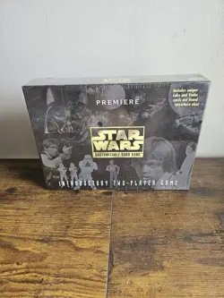 Star Wars Premiere Customizable Card Game Introductory 2-Player Game 1995 SEALED 73000403607 - Image 1
