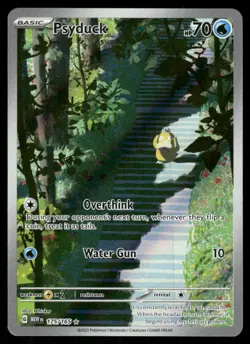 Pokemon Cards Psyduck 175/165 151 Illustration Rare NM *2 - Image 1