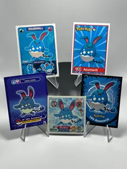 Pokemon Azumarill Set of 5 - Azumarill #184 Peru/NON-TCG Cards & Stickers - Image 1