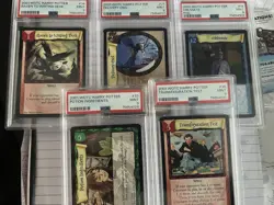 Lot Of 5 PSA 9 Harry Potter Cards - Image 1