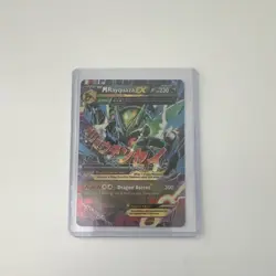 Pokemon M Rayquaza EX 61/108 Roaring Skies Ultra Rare Mega EX Holo Card - Image 1