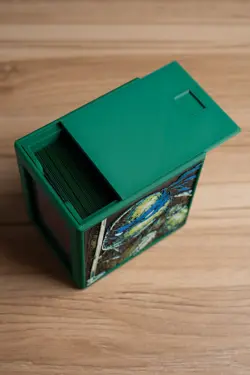 Leonardo (TMNT) themed Prism MTG Deck Box, EDH Commander Card Case - Image 4