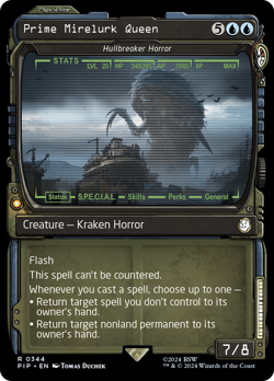 Prime Mirelurk Queen - Hullbreaker Horror (Showcase) Fallout - Near Mint Foil - Image 1