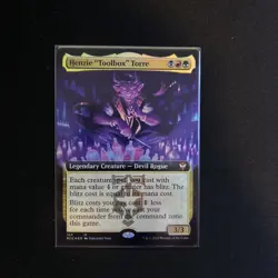 Henzie "Toolbox" Torre (Extended Art) Commander: Streets of New Capenna Foil NM - Image 1