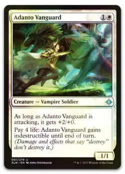 Adanto Vanguard #1 (Foil) (LP) Ixalan XLN Magic MTG - Image 1