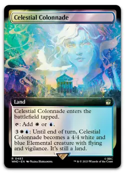 Celestial Colonnade (Extended Art) #483 (Foil) (LP) Doctor Who WHO Magic MTG - Image 1