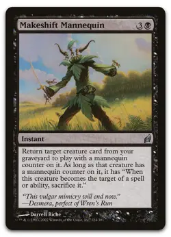 Makeshift Mannequin #124 (NM) Lorwyn LRW Magic MTG - Image 1