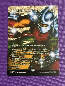 Raph's Jitte - Umezawa's Jitte (Borderless) Teenage Mutant Ninja Turtles Source - Image 2