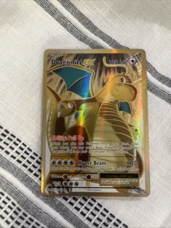 Pokemon TCG Dragonite-EX Evolutions Full Art Holo Card 106/108 Ultra Rare - Image 2