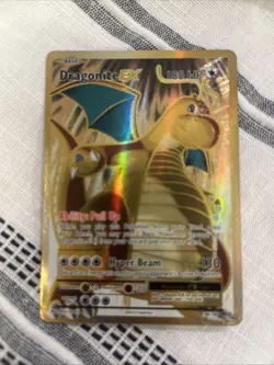 Pokemon TCG Dragonite-EX Evolutions Full Art Holo Card 106/108 Ultra Rare - Image 3