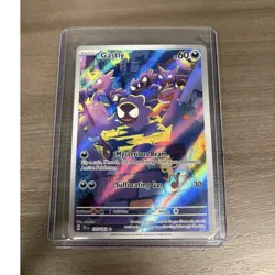 Pokemon Gastly 177/162 SV05 Temporal Forces Illustration Rare Holo Full Art - Image 1