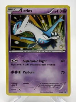 Latios XY65 Pokemon TCG XY Black Star Promo Cosmos Holo #XY65 - Image 1