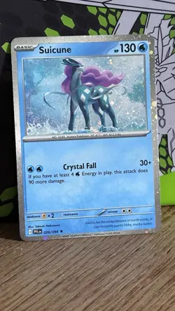 Suicune PFL 026/094 Cosmos Holo Pokemon Phantasmal Flames NM/M - Image 1