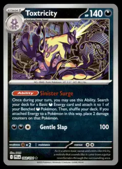 Pokemon Toxtricity 068/094 Phantasmal Flames Non Holo - Image 1