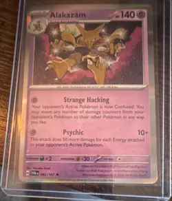 The Pokemon Company Alakazam Holo Rare 082/167 Twilight Masquerade 140 HP Eng - Image 1