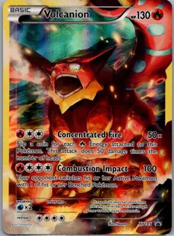 Volcanion XY185 Holo Promo XY Promo Pokemon Lightly Played - Image 1