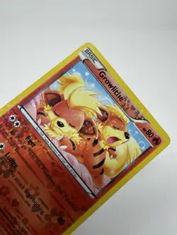 Pokemon Growlithe RC4/RC25 Radiant Collection Reverse Holo Legendary Treasures - Image 3