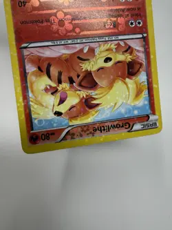 Pokemon Growlithe RC4/RC25 Radiant Collection Reverse Holo Legendary Treasures - Image 4