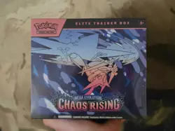 Pokemon Chaos Rising Elite Trainer Box Factory Sealed ETB IN HAND - Image 1